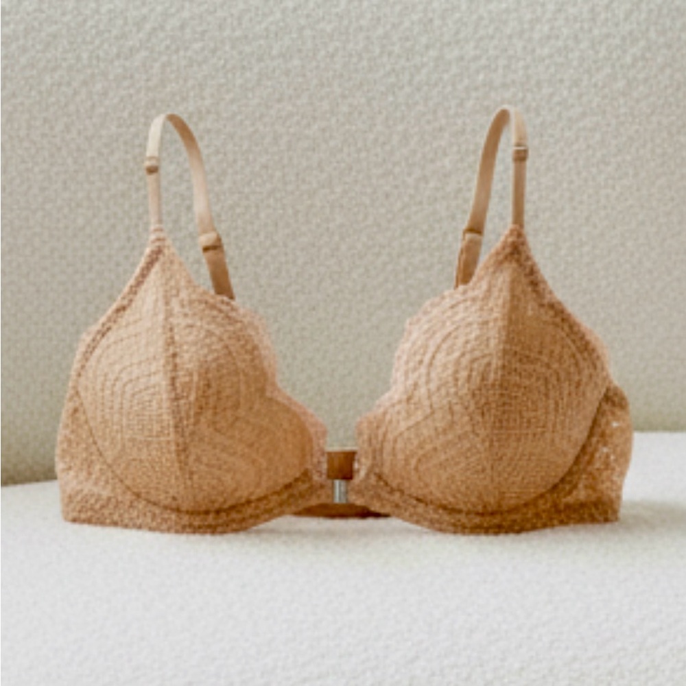 NWT Free People slow dance underwire bralette gorgeous Sz 32D